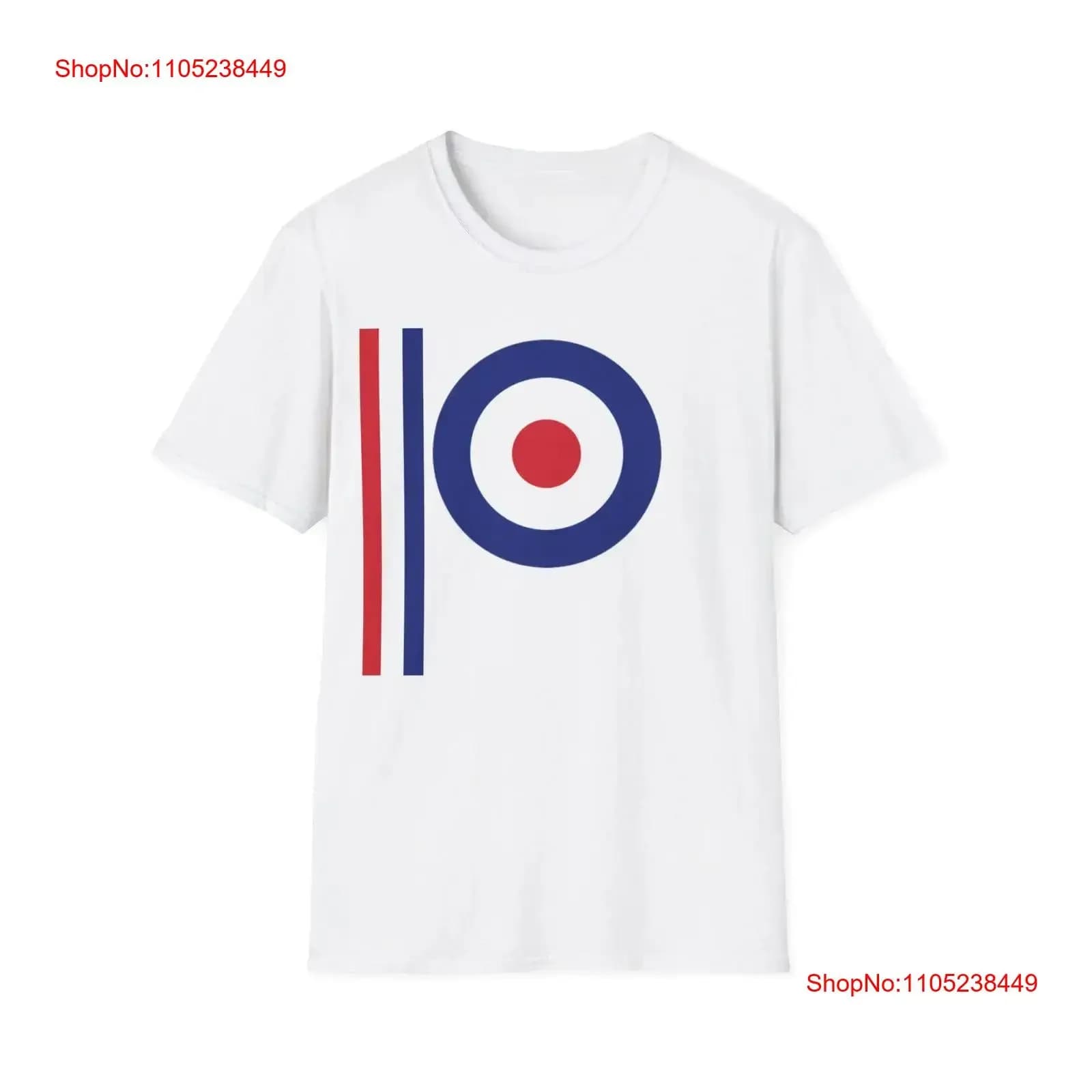 Retro Mod Target T Shirt Classic Rock Music Ska Trojan Soul Northern Club 60s Scooter Culture Dress Pop Art Tshrt vintage