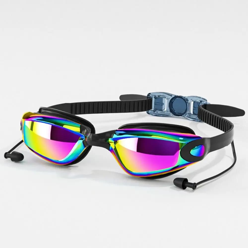 Creative HD Summer Swimming Glasses, Anti-fog, Silicone, Adjustable, Waterproof, For Men and Women