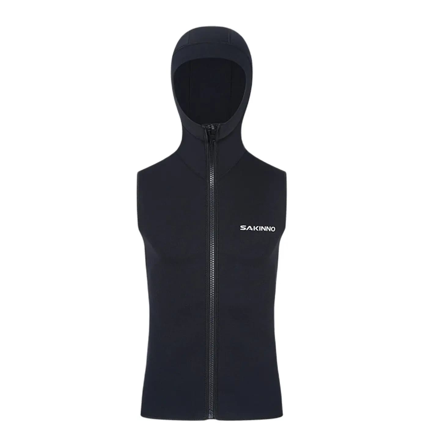 3MM Neoprene diving vest with men's hood and summer woman's jacket without sleeves swimsuit Snorkeling drift surf vest