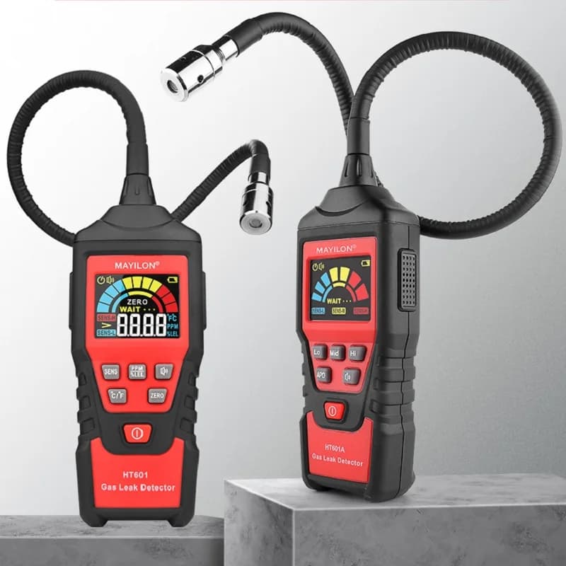 HT601A+ HT601B+ Rilevatore di gas combustibile portatile ricaricabile Analizzatore di perdite di gas naturale Allarme HT601A HT601B