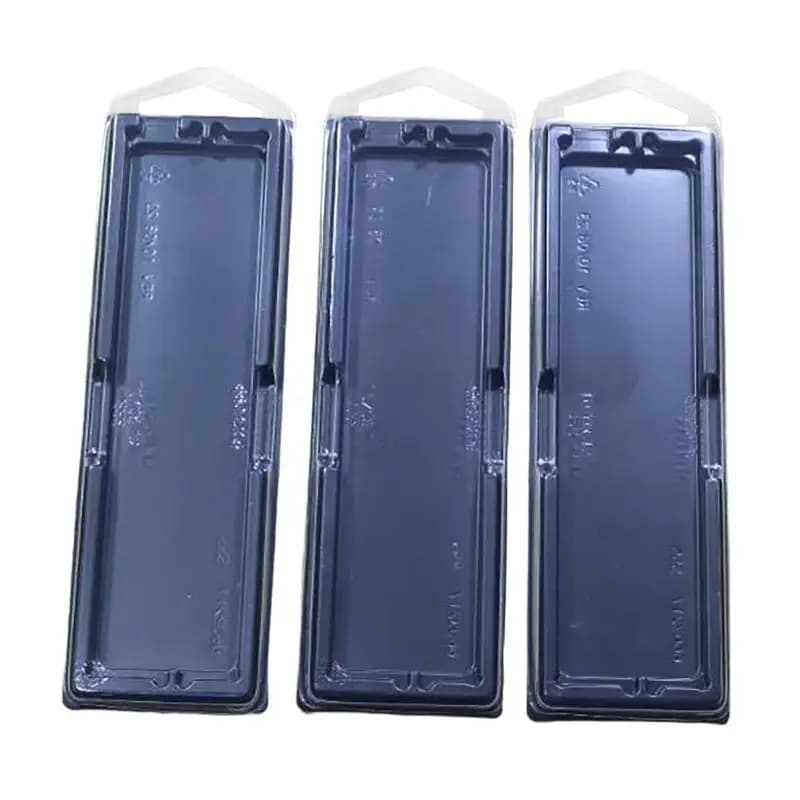 10Pcs Anti Static Plastic Storage Box SO DIMM DDR3 DDR4 DDR5 Laptop RAM CPU Chip Protective Memory Module Packaging Case