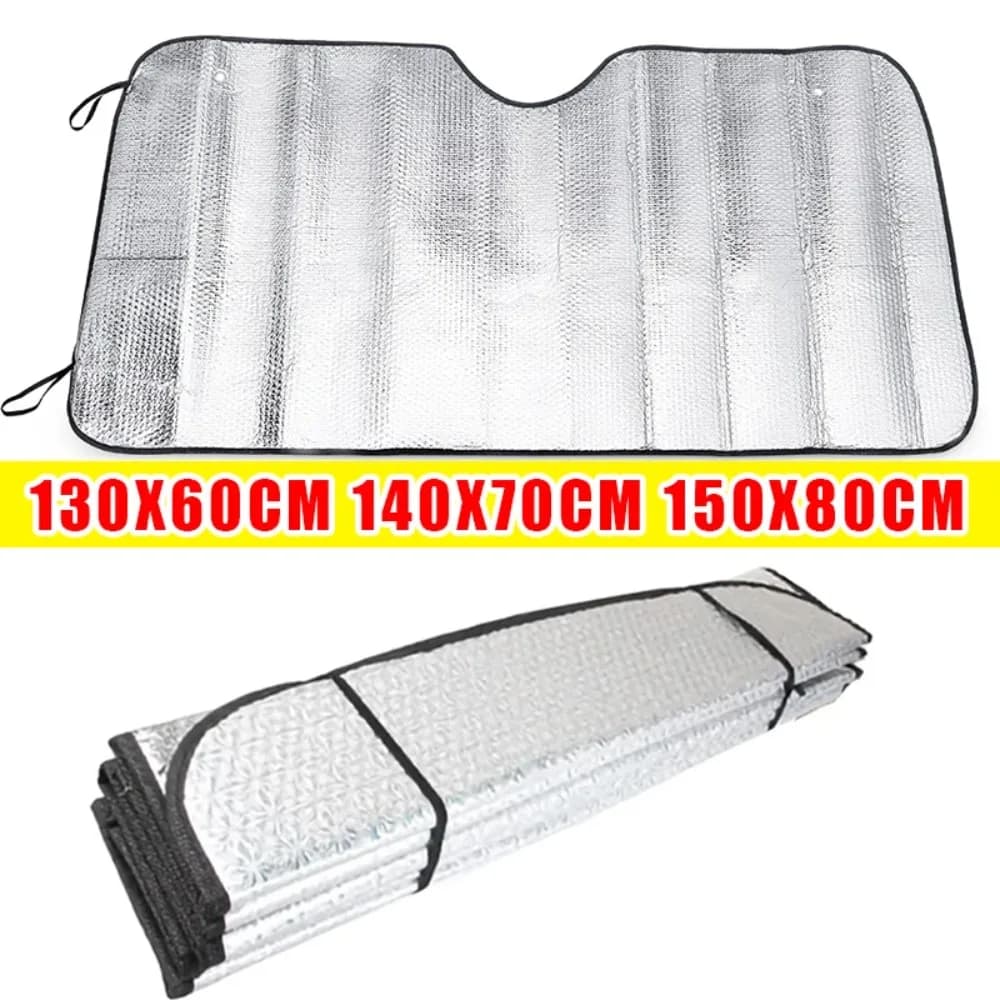 140x70CM Finestra di automobile Parasole Parabrezza Neve Ghiaccio Protezione anti-UV Parabrezza anteriore posteriore Blocco di copertura Visiera Accessori auto