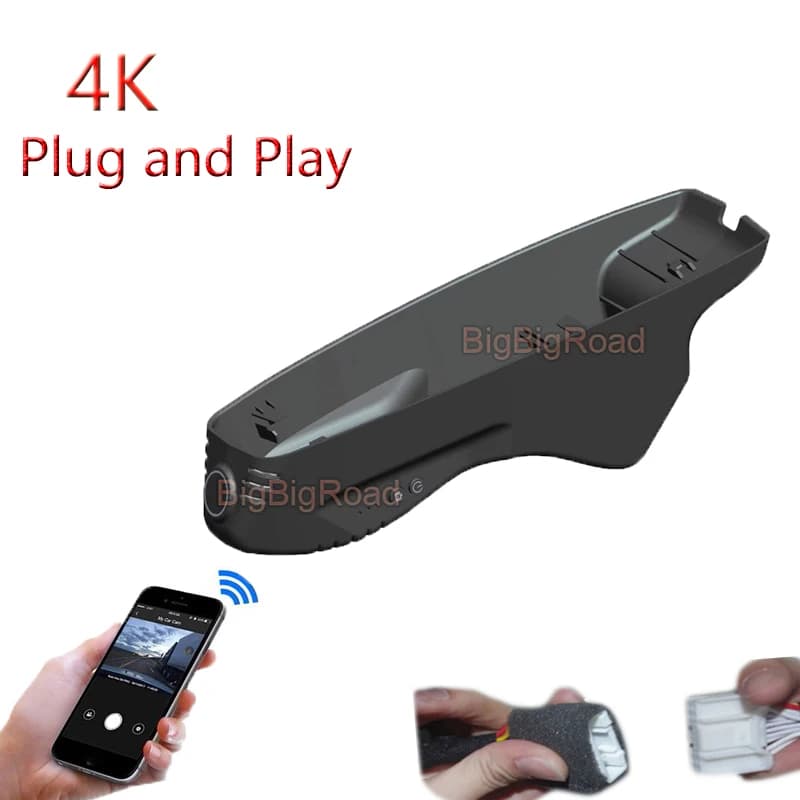 4K Plug And Play For Trumpchi GM8 2018 2019 2020 Auto Wifi DVR Video Camera Parking Dash Cam Night Vision FHD 2160P