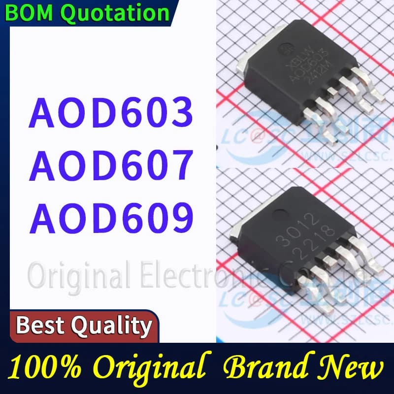 5pcs/lot AOD603 AOD607 AOD609 In stock Original High quality