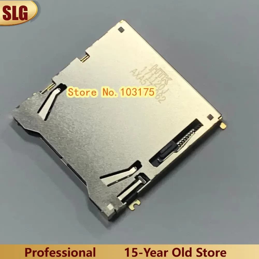 1PCS NUOVO Originale Lettore di Schede di Memoria SD Connettore Slot Holder per Nikon D850 Z6 Z7 Z6II Z7II Parte di Riparazione Della Fotocamera Digitale