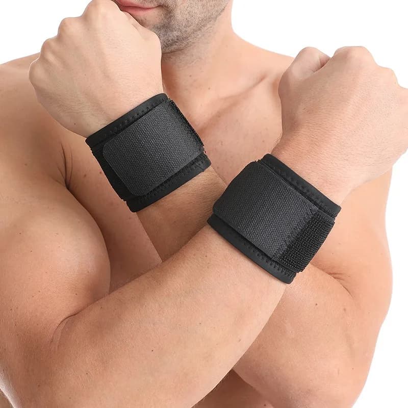Supporto per il polso Tutore Stabilizzatore per il polso Bende regolabili Protezione per le mani sinistra/destra Avvolge il sollievo dal dolore per l'ufficio fitness