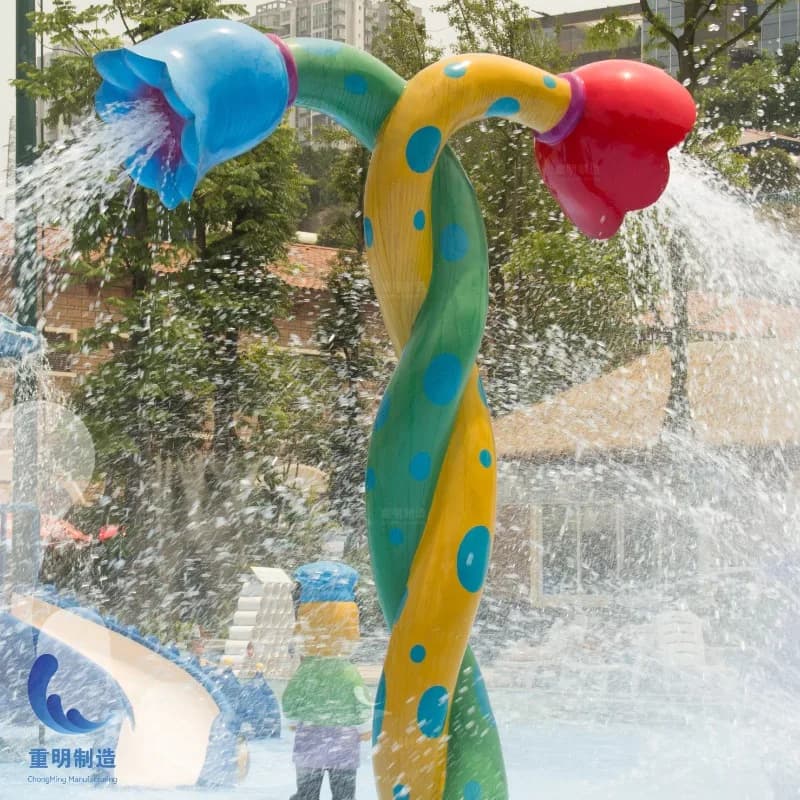 Wind Chimes Water Sprinkler Splash Pad for Kids Toddlers Outdoor Games Water in Water Theme Park
