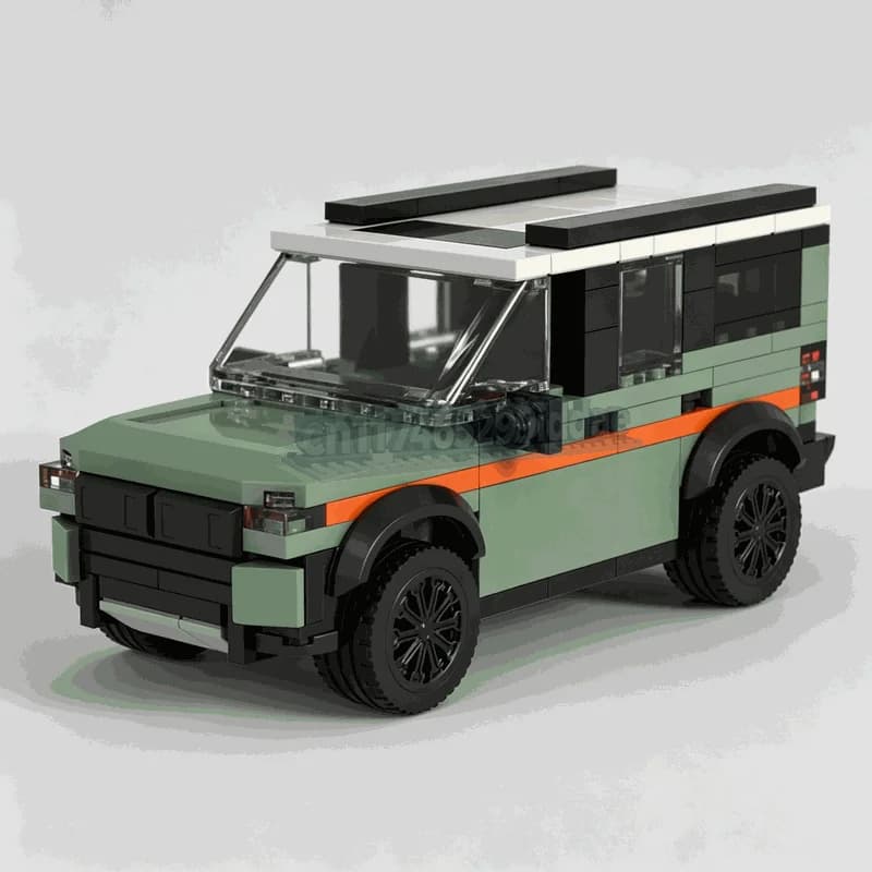 246Parts Off-Road Explorer SUV MOC Building Blocks Adventure Cross-Country Car DIY Assembly Brick Model Display Collectible Toy