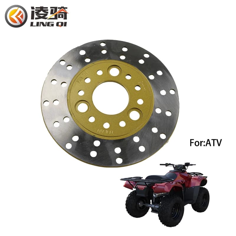 LINGQI Piastra Freno Rotore Disco Freno Ruota Anteriore Del Motociclo Per Dirt Bike Motocross Ciclomotore Scooter Fuoristrada Bicicletta