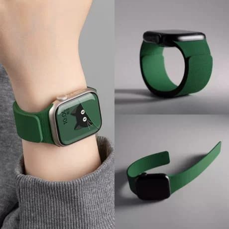 For Apple watch ultra2 3 Bands 49mm 40mm 44mm 41mm 46mm 45mm 42mm Magnetic Bracelet correa iWatch Series 11 10 9 8 6 7 SE strap
