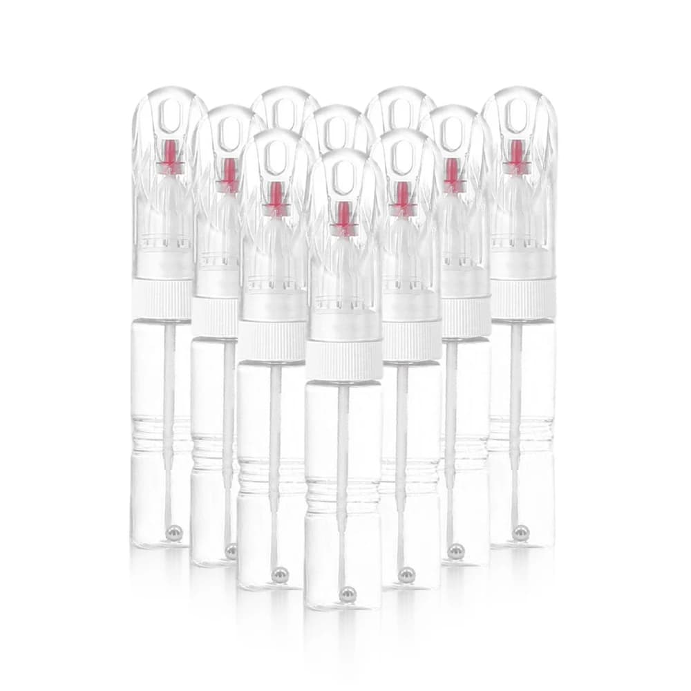 20ml 100 pz/lotto (senza stampa) penna punteggiata Kimcci + penna da disegno strumenti per Nail Art pennello ad ago 2 IN 1 flacone vuoto a doppio uso