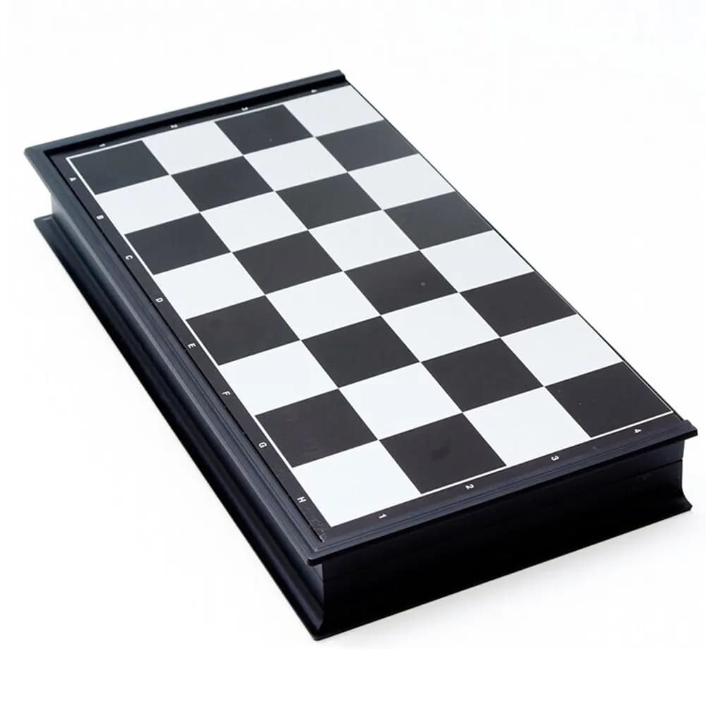 Scacchiera Magnetica Pieghevole 19,5*19,5cm, Gioco degli Scacchi Portatile, Regalo per Adulti, Bambini e Principianti