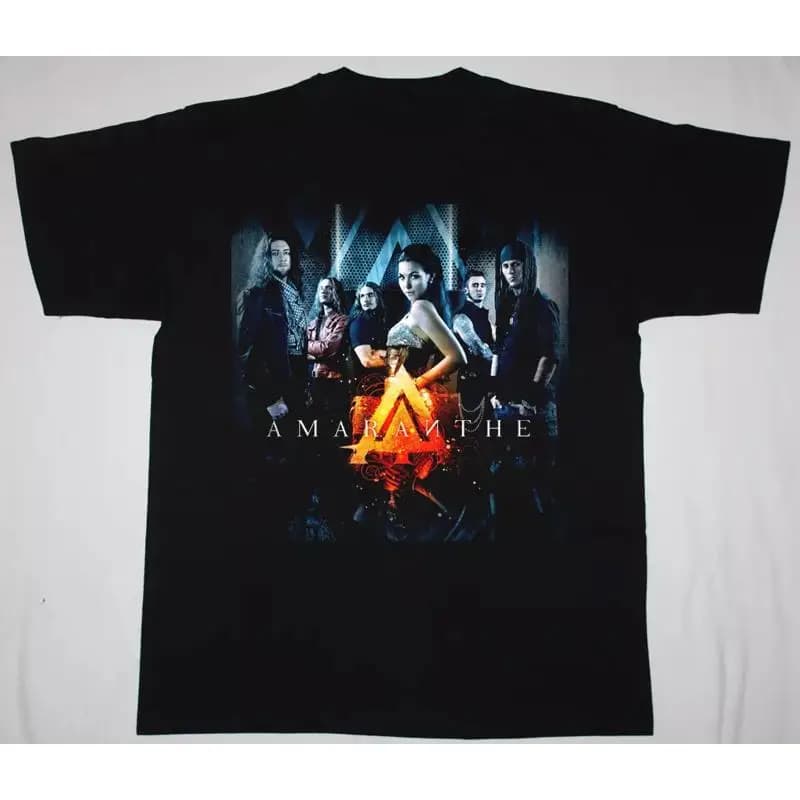 Amaranthe Members T Shirt Cotone Nero Uomo Tutte le taglie S 5XL