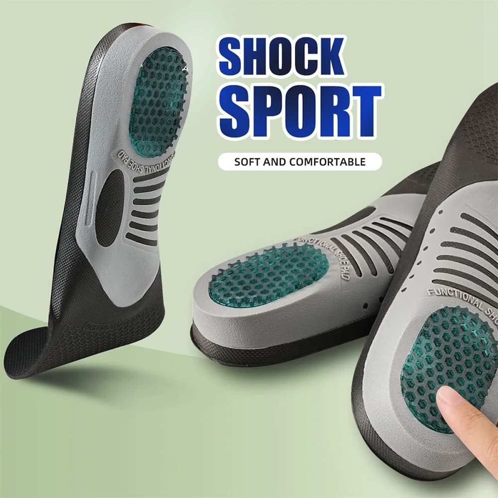 1 paio di inserti per scarpe ortesi per fascite plantare supporto per arco plantare gel comfort solette per scarpe solette da corsa atletiche per donne e uomini