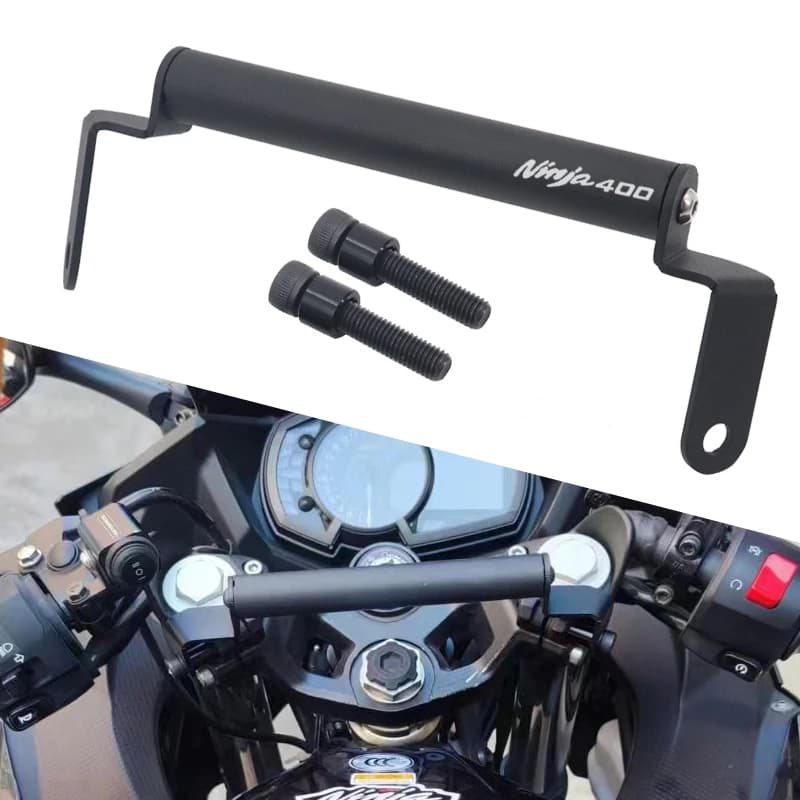 Accessori moto Moblie scheda staffa GPS di navigazione per telefono per KAWASAKI NINJA400 ZX4R ZX4RR ZX25R ZX 4R 4RR 25R