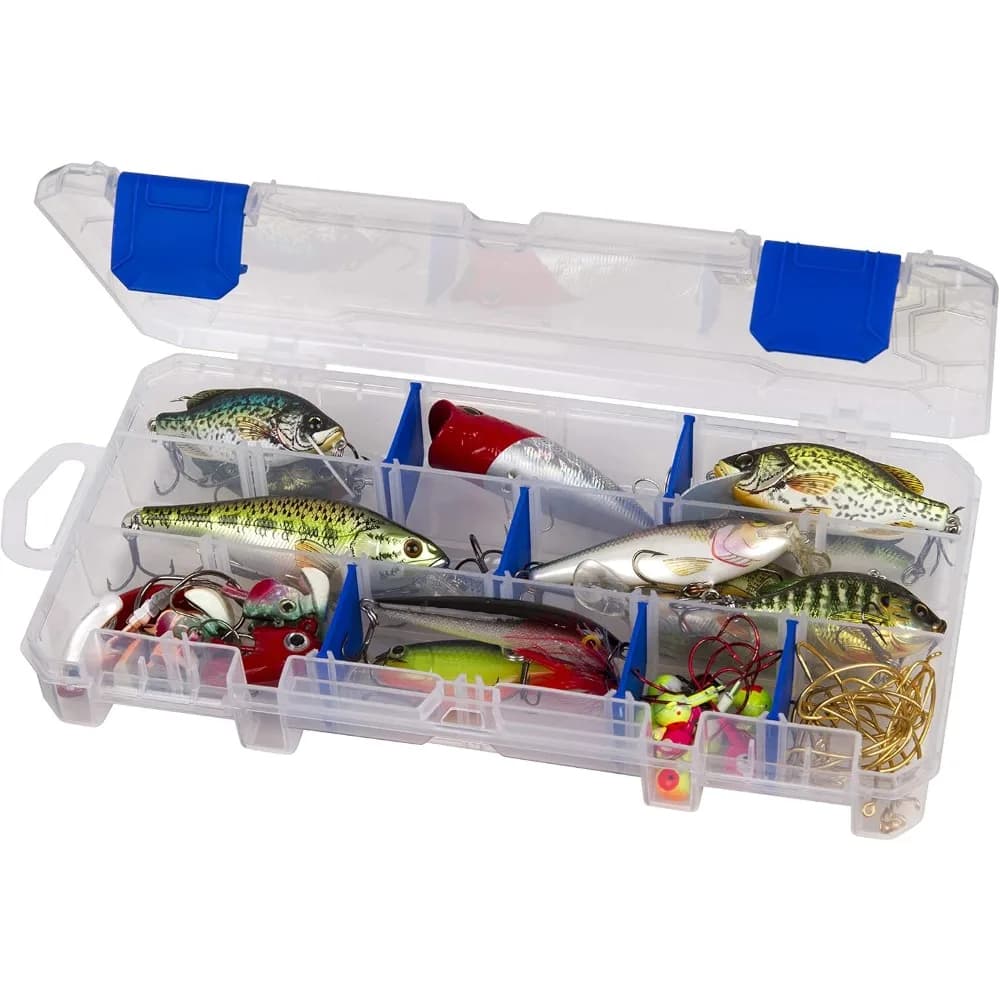 Outdoors 3003 Tuff Tainer, Scatola Porta Attrezzatura da Pesca, Include [9] Divisori Zerust, 18 Scomparti - 9.125" x 5" x 1.25"