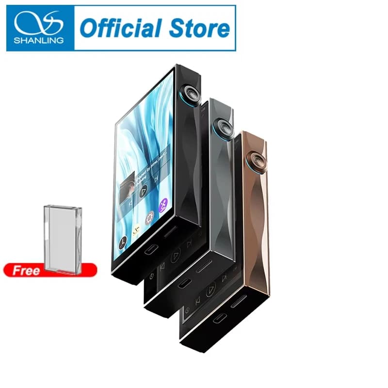 SHANLING M3 PLUS Master (6+64) Android 13 Music Player Portable Digital Audio MP3 MQA 16X PCM 768 DSD512 Hi-Res Audio 6+64GB