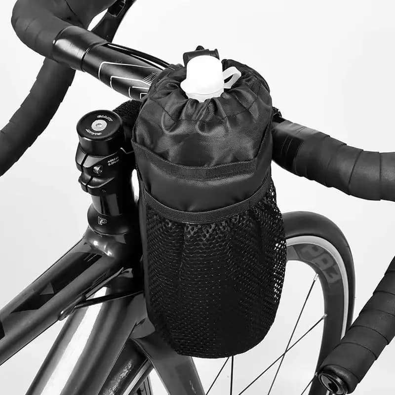 Bike Bottle Holder Cycling Water Bottle Carrier Pouch Insulated Kettle MTB Road Bicycle Handlebar Bag Accessories Bicycle Stand