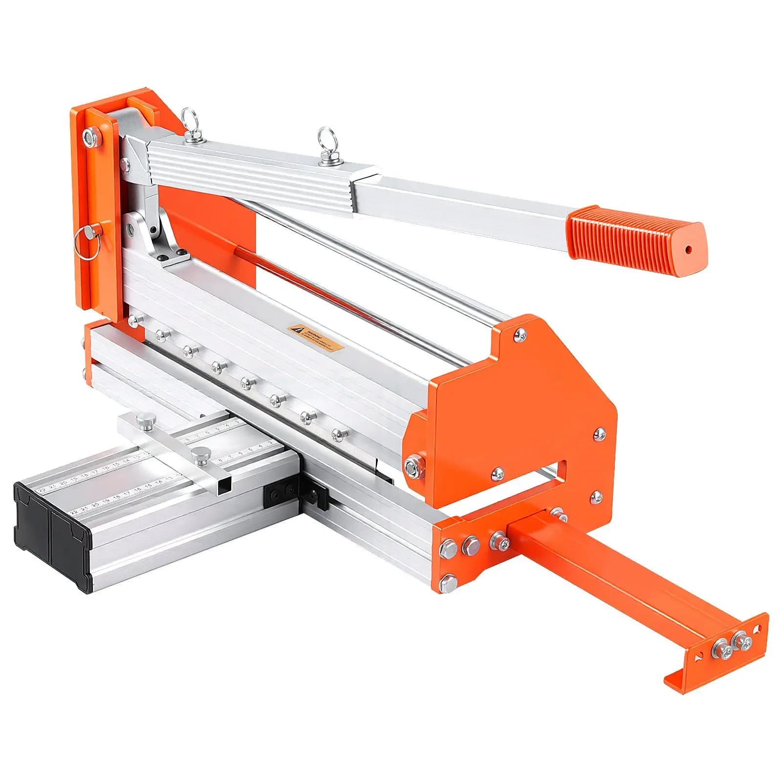 Taglierina per pavimenti in vinile da 12 pollici, taglierina per pavimenti in laminato spessore 12 mm con leva in lega di alluminio migliorata per risparmiare fatica, telescopica