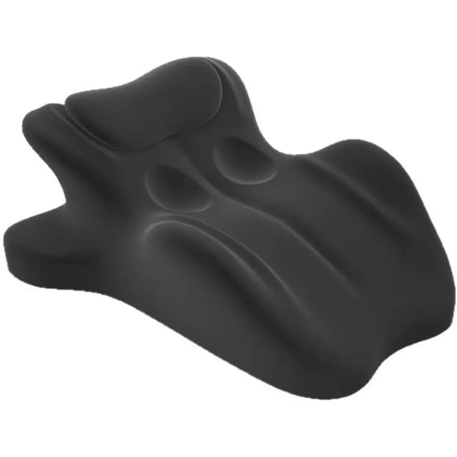 Memory Foam Ergonomic Wedge Intimacy Pillow - 27° Lift Support Cushion for Sleeping, Reading and Prone Positions Multi-Function