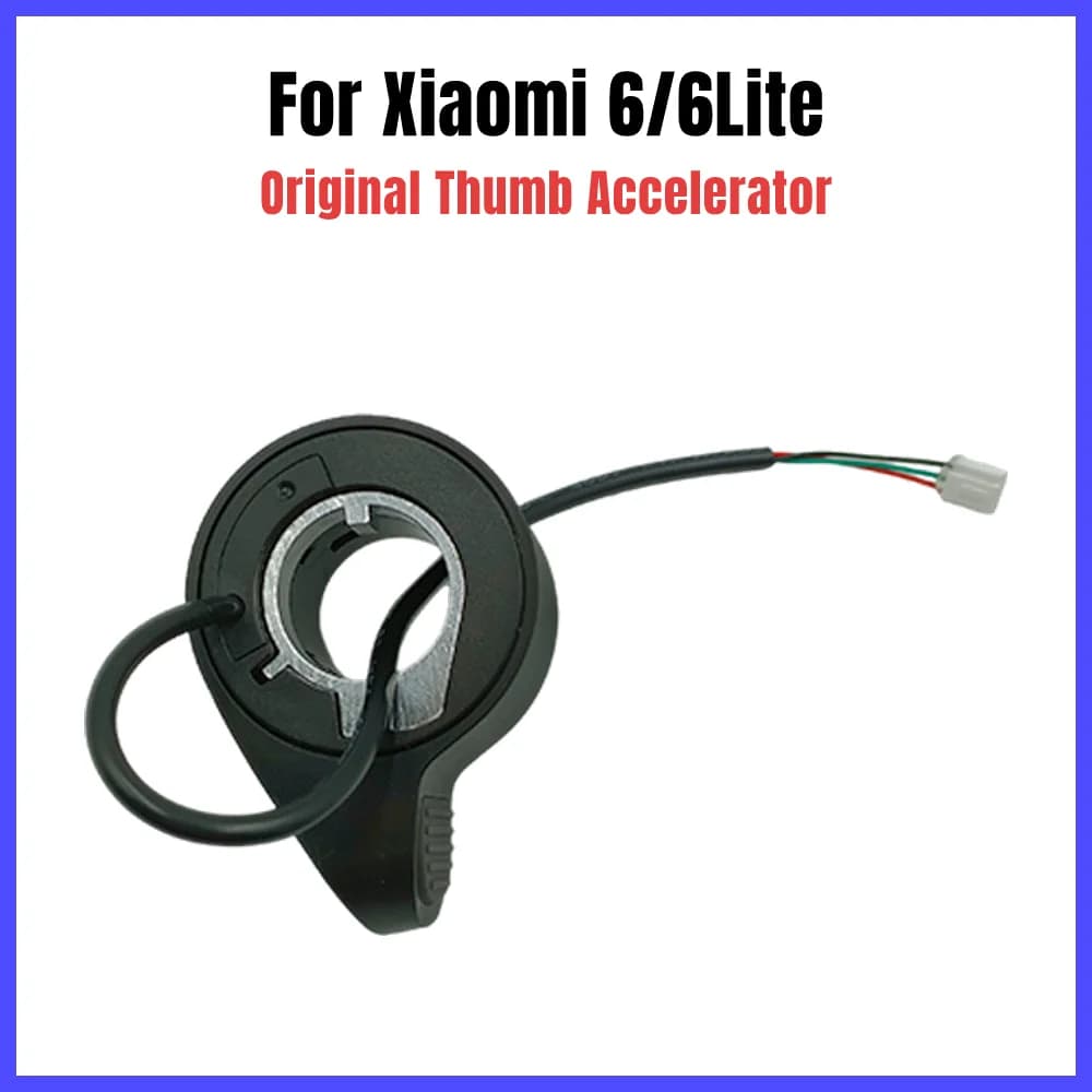 Original Thumb Throttle Accelerator For Xiaomi 6 Mi6 Lite Electric Scooter, Speed Control Grip ,Throttle Lever Replacement Part