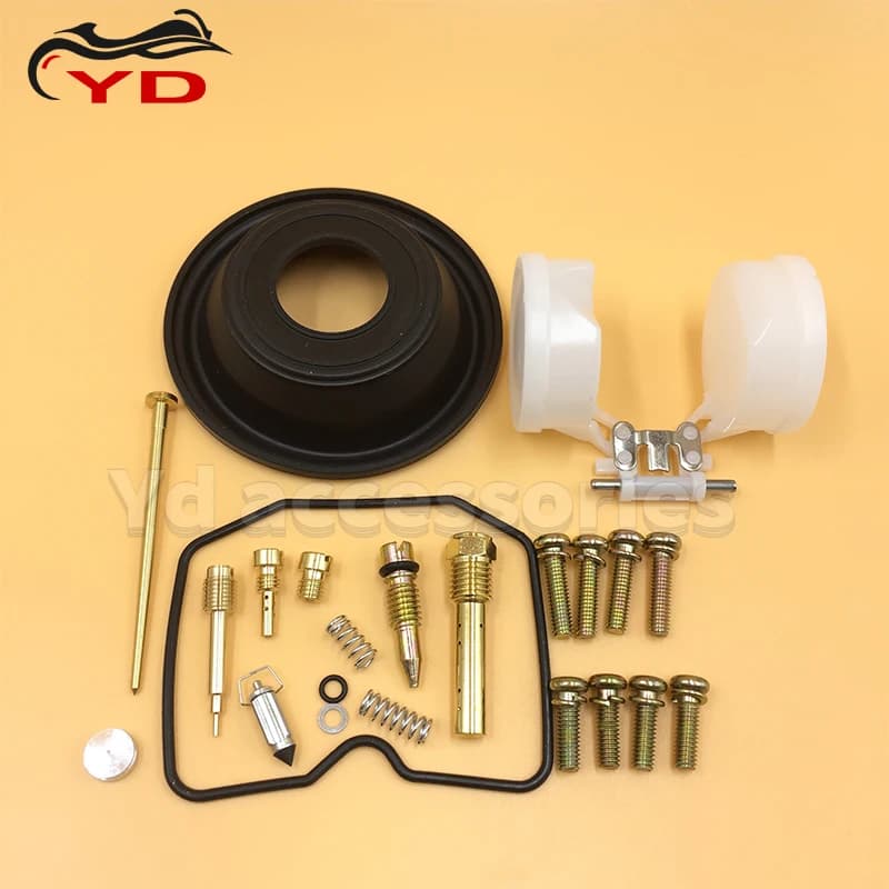 Il kit di riparazione carburatore moto per Kawasaki KLR250 KLR 250 1987-2005 contiene membrana a vuoto e galleggiante