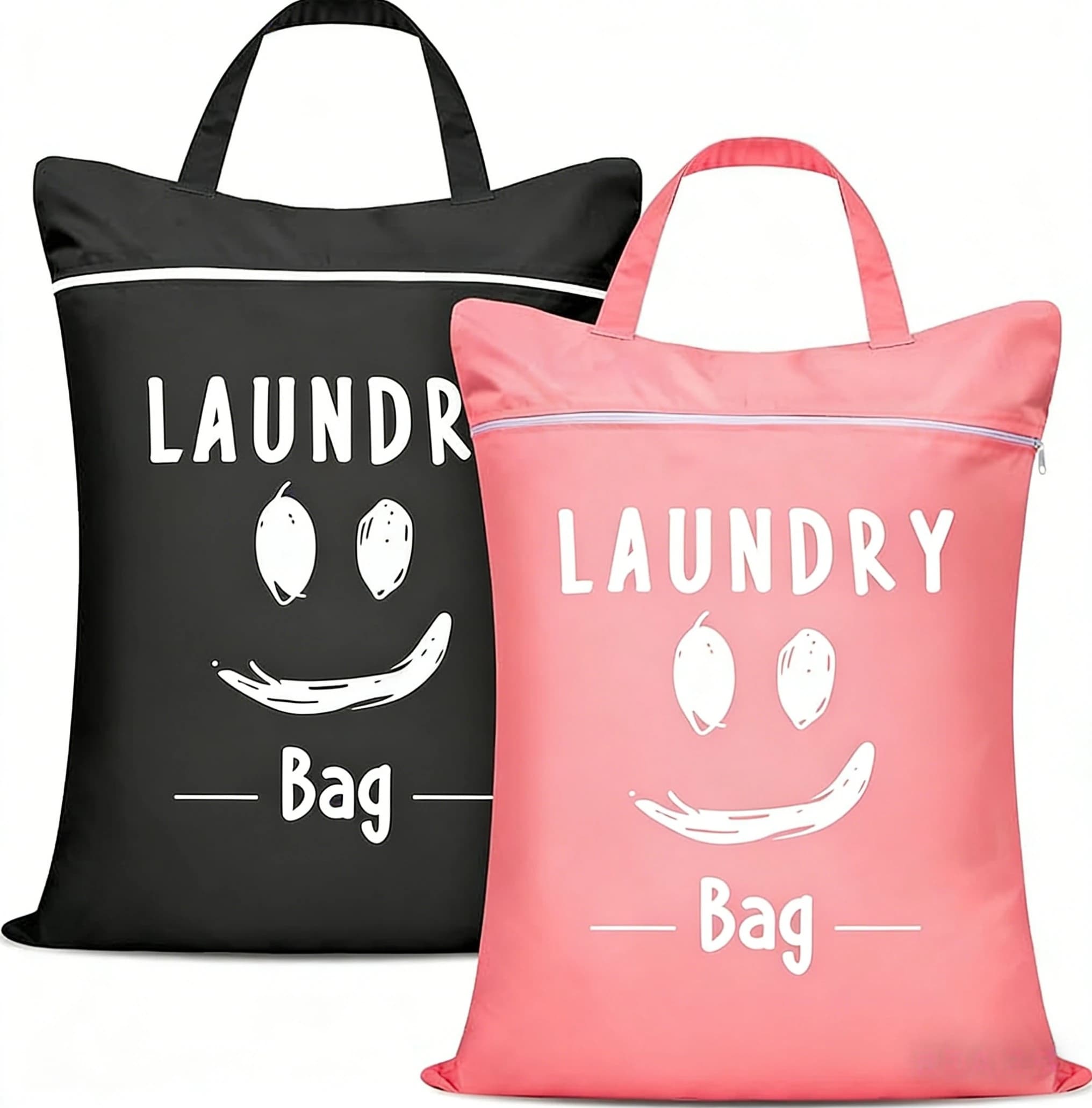 Zippered laundry bag, waterproof travel laundry bag, reusable bag for wet clothes with zipper, waterproof bag for travel laundry