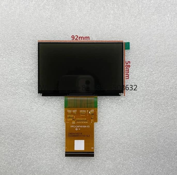 New LCD Screen for FPC-CAFH016A-V3 C400AFH081K Matrix Display LCD Screen Panel Projector FOG Screen