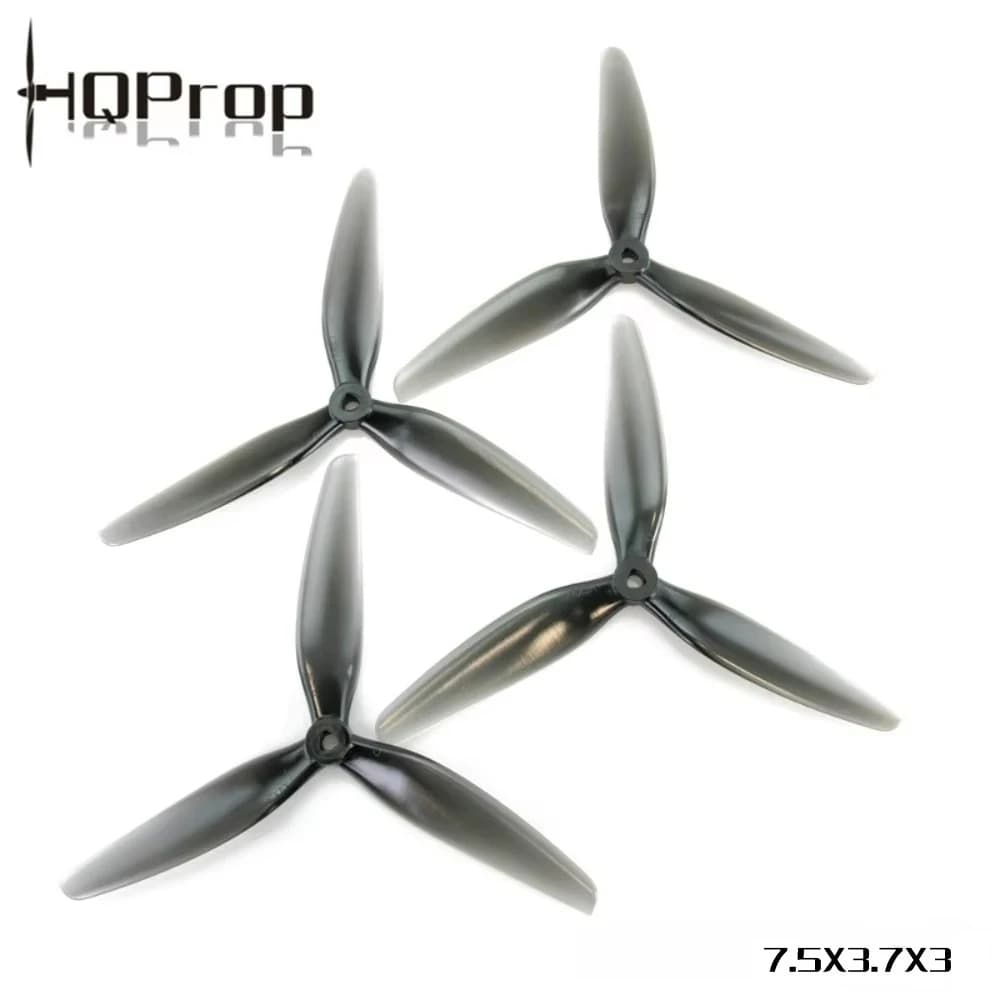 HQPROP HQ 7.5X3.7X3 7537 3 blade PC props for RC FPV Freestyle 7.5 inches long range X8 Cinelifter drones DIY parts