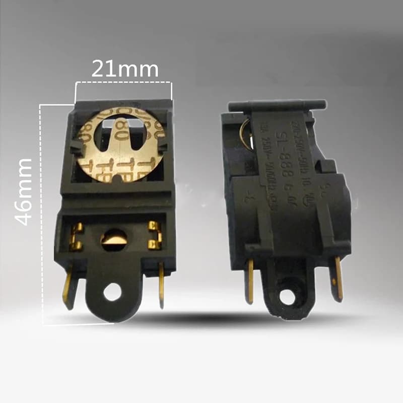 1 pcs Black 250 V Electric Kettle Switch Temperature Control Thermostat XE-3 JB-01E 13A Electric Kettle Accessories