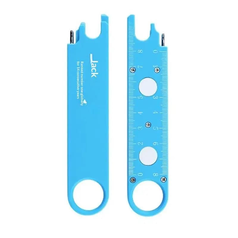Magnetic Anti-Prick Needle Threader Sewing Tool Kit With Magnifying Glass Ruler Portable Wire Threading Device