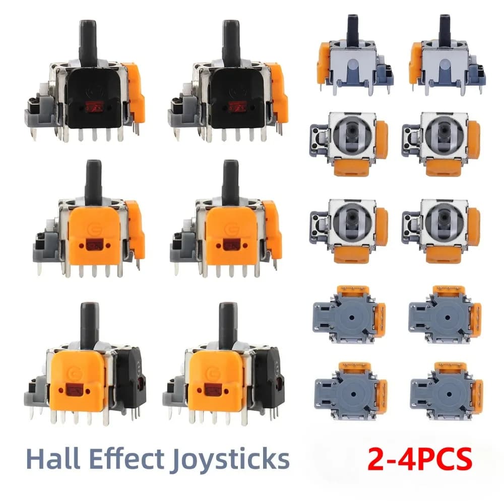 2-4PCS Sostituzione Joystick Effetto Hall Joystick Analogico 3D per PS5 PS4 Xbox One Controller ThumbStick Parti di Riparazione Accessorio