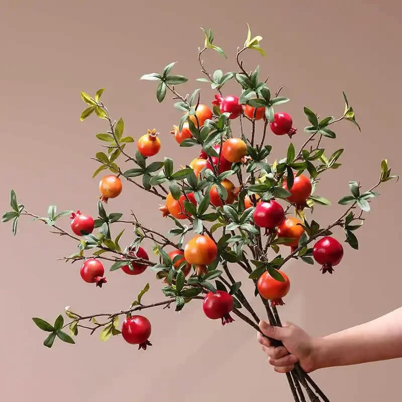 Piante artificiali per la decorazione domestica Frutta finta Bonsai Albero Decorazione da giardino Plantas Artificiales Decorazione da appendere a parete