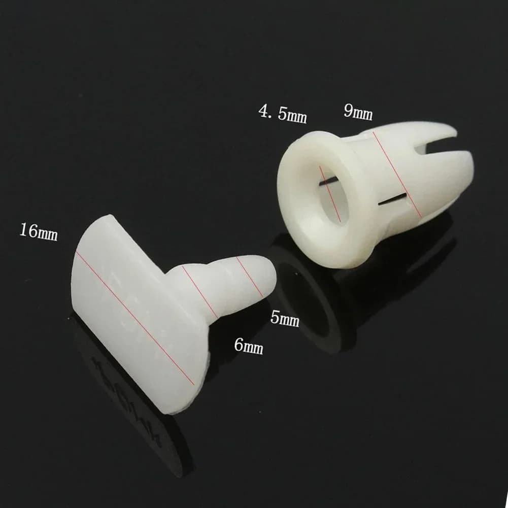 10 set auto sicura e affidabile gonna laterale davanzale della porta pannello della carta sovrapposizione riparazione trim clip per Mercedes per sostituzione completa