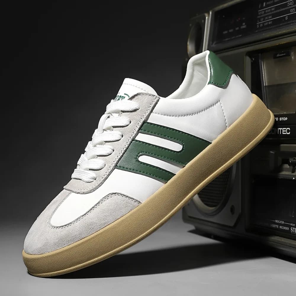 Scarpe da uomo in pelle 2026, casual, piatte, leggere, nuove, di tendenza, alla moda, di marca