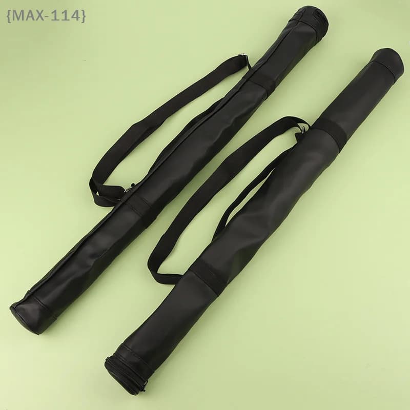 【MAX-114】Borsa Pieghevole in Pelle Sintetica per Stecca da Biliardo con Tracolla Regolabile, Custodia Protettiva per Stecca da Biliardo【WX】