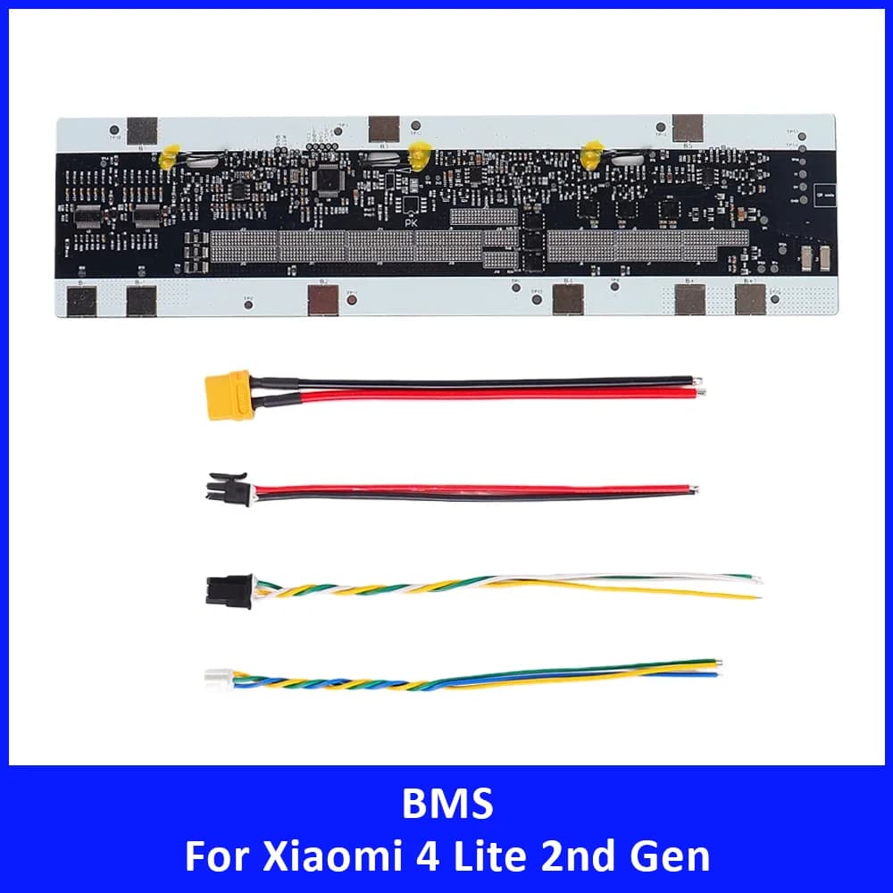 Scheda di Protezione Batteria BMS per Xiaomi 4 Lite 2a Gen, Scheda di Controllo Circuito, Ricambio per Monopattino Elettrico