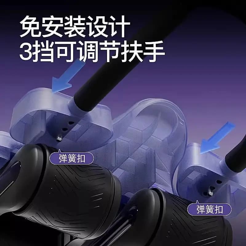 Intelligent Ab Roller, Abdominal Core Muscle Trainer Home Gym Pilates Workout Abdominal Training Fitness Equipment for Men Women
