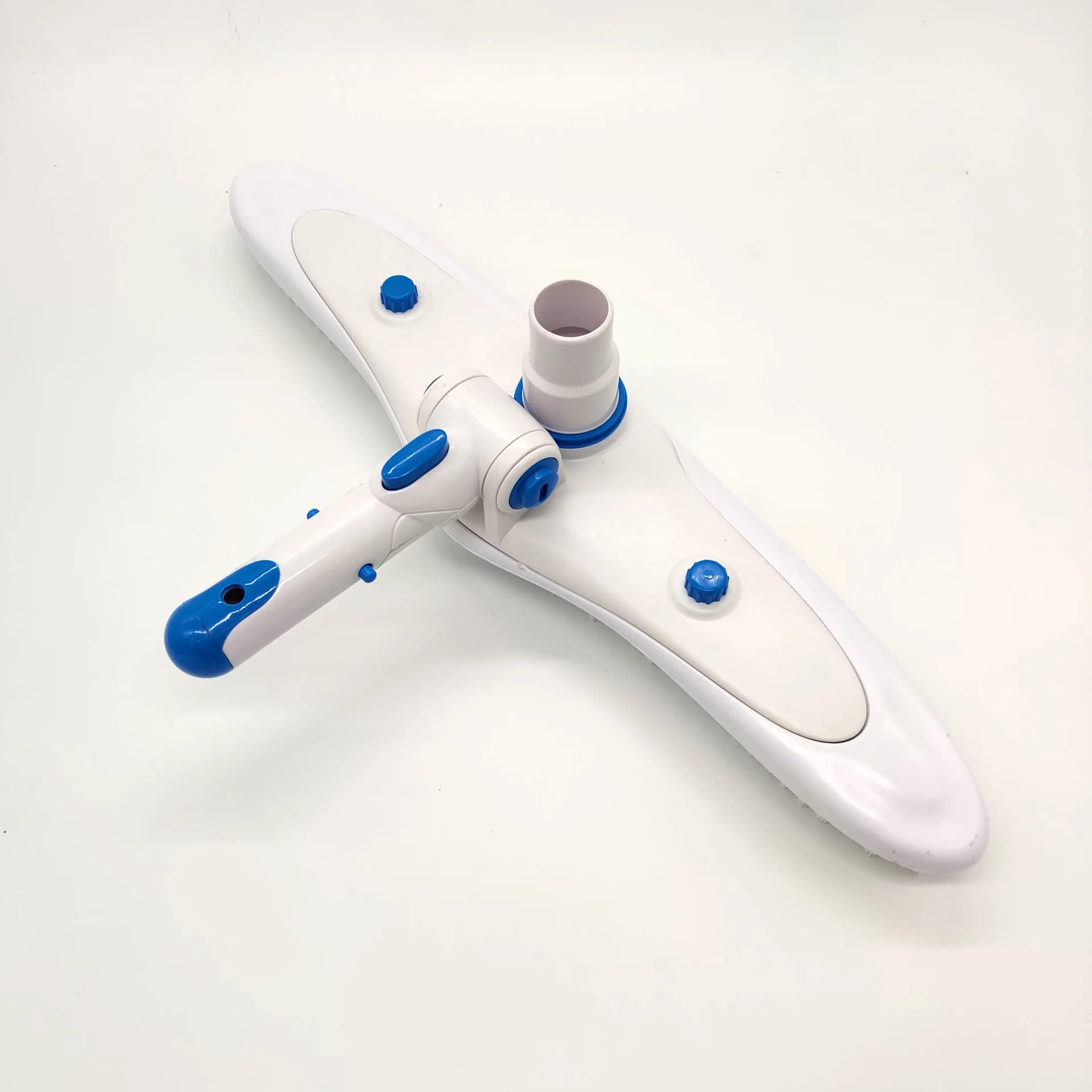 Swimming Pool Clean Brush Pool Wall Floor Hot Tub SPA Suction Vacuum Head Cleaning Brushes Adjustable Handle Algae Scrubber Tool