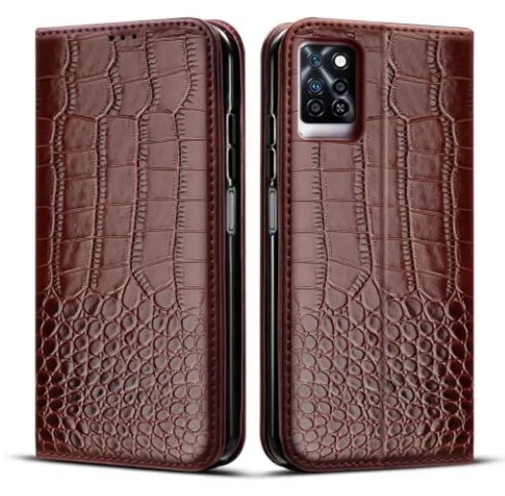 Custodie a portafoglio per Infinix Note 10 Pro custodia Retro Luxury Book Flip Cover per borse porta carte di credito in pelle Infinix Note 10 Pro NFC
