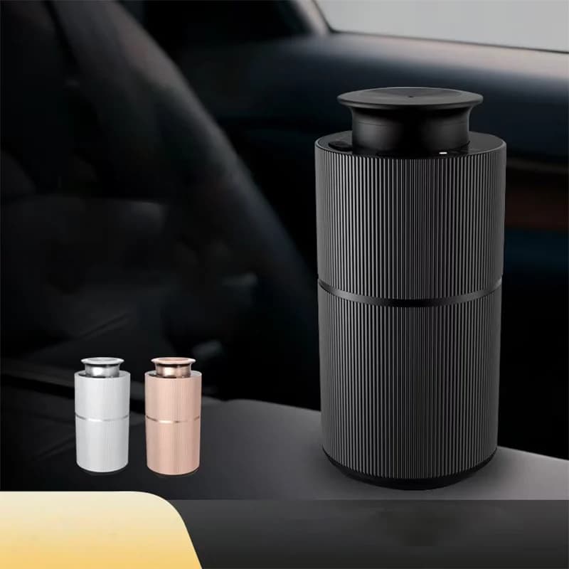 Diffusore per Auto Smart con Corpo in Metallo, Portatile, Ricaricabile, Senza Acqua, Nebulizzatore di Aromi per Casa e Ufficio, Macchina per Fragranze con Oli Essenziali