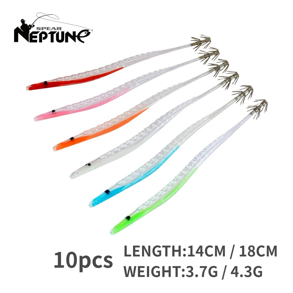 10 Pz Legno Gamberetti Esche Da Pesca Polpo Artificiale Esca Calamari Jig Ami Da Pesca Seppie Richiamo Esca Dura Kit Per Accessori Mare