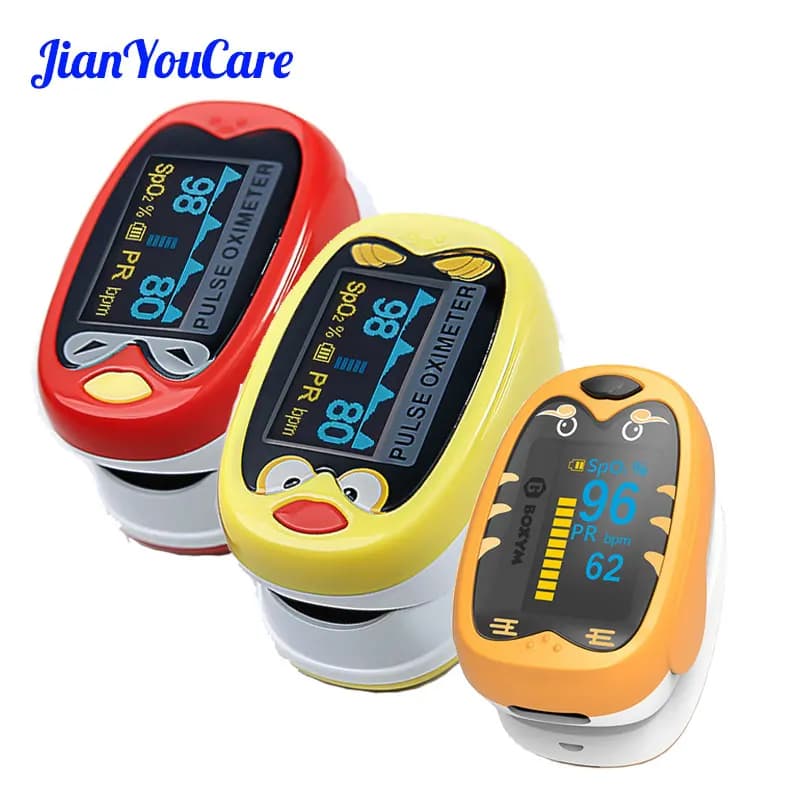 Children's finger pulse oximeter for pediatric / baby oximeter medical pulse monitor Infant De Dedo SpO2 saturation meter