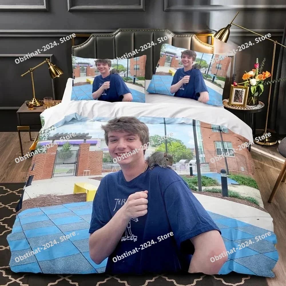 Set biancheria da letto Karl Jacobs con stampa 3D Copripiumino stampato Federa Singolo doppio stile Queen King Size Set Bambini Adulti
