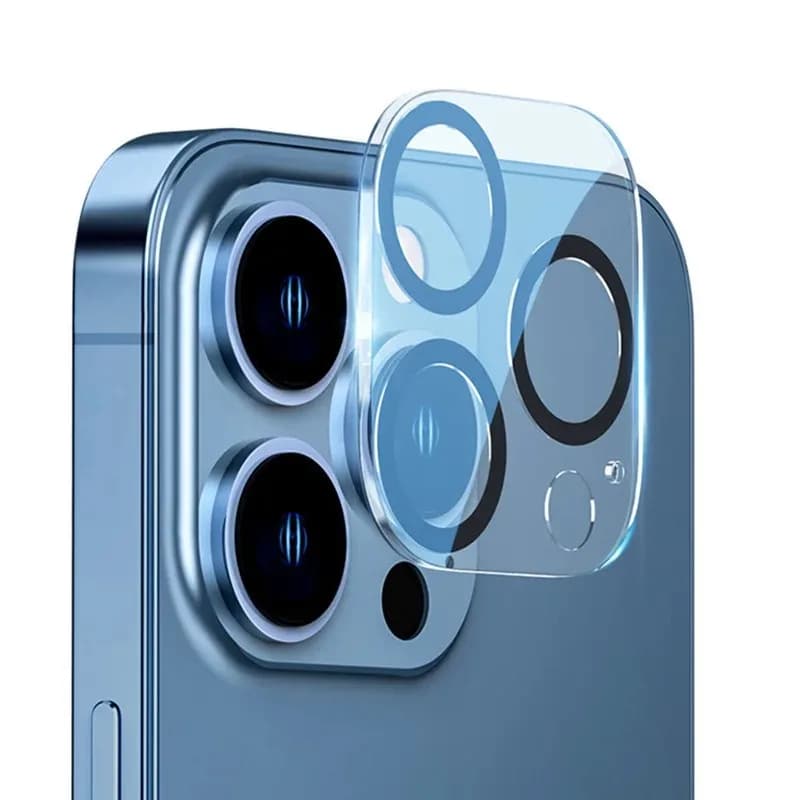Pellicola Protettiva in Vetro Temperato per Fotocamera iPhone 13, 14, 15, 16, 17 Pro Max Plus