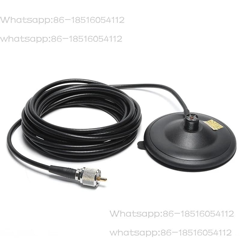K707M Antenna per auto sottile e potente Piccola ventosa Magnete a vuoto Doppia potenza di aspirazione