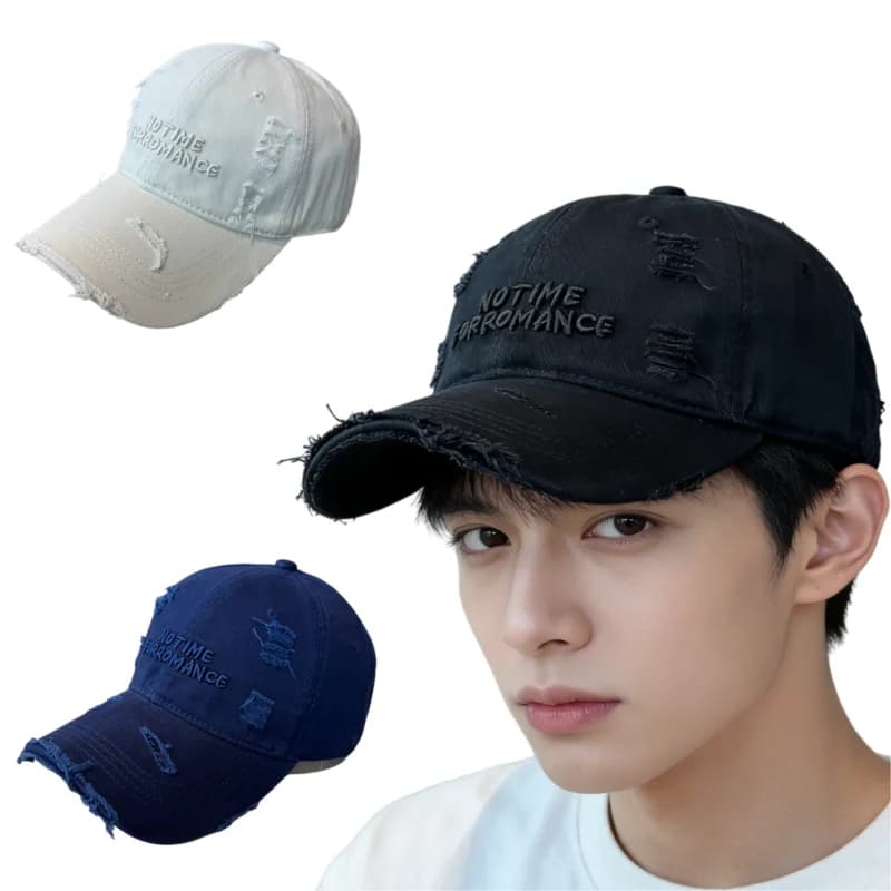 Cappellino da Baseball Vintage in Tessuto Comodo Effetto Invecchiato, Regolabile, Lavato, con Chiusura Snapback per Uomo e Donna, Stile Casual Streetwear, Cappelli Trucker