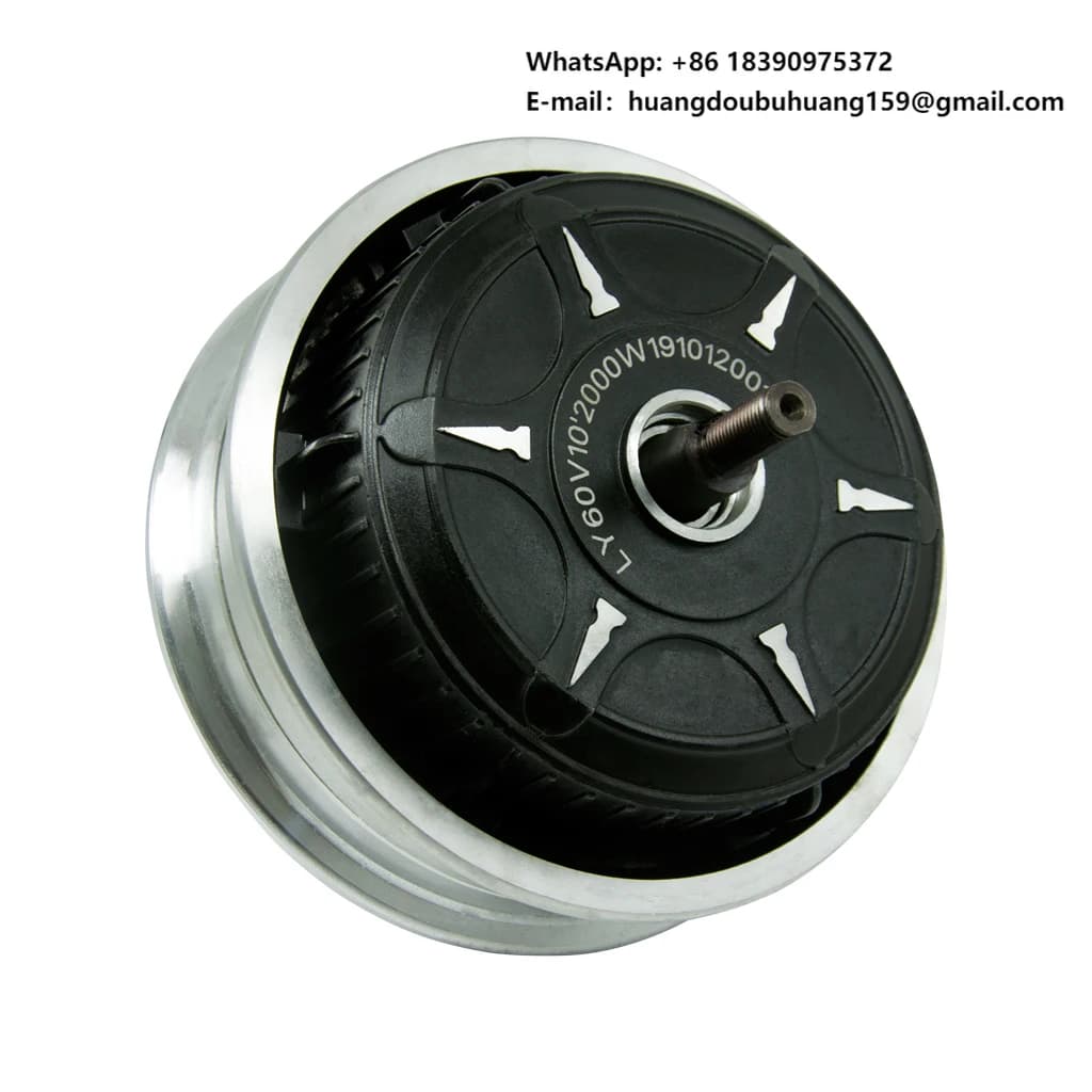Ricambio Mozzo LY Racing 65mm 70mm 75mm 80mm, Accessori per Monopattini Elettrici, Potente Motore Centrale per Monopattini Elettrici per Adulti