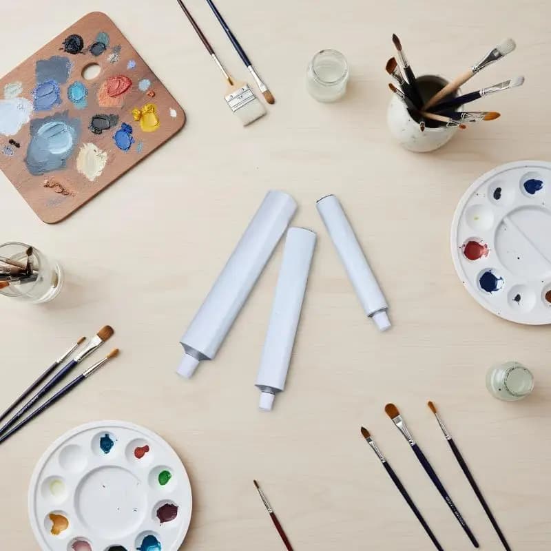 For Storing Paint Acrylic Watercolors Gouaches Oils And Making Paint 10 Pcs Empty Aluminum Paint Tubes 30/60/100 Ml Paint Tubes