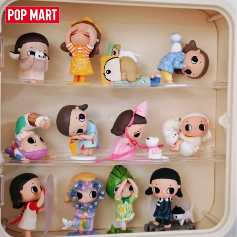 POP MART Nyota I AM THE SEASONS Series Blind Box Anime Action Figure Guess Bag Ornament Figurines Desktop Dolls Model